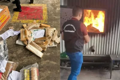 Polícia Civil incinera 55 quilos de drogas apreendidas em Cândido Sales